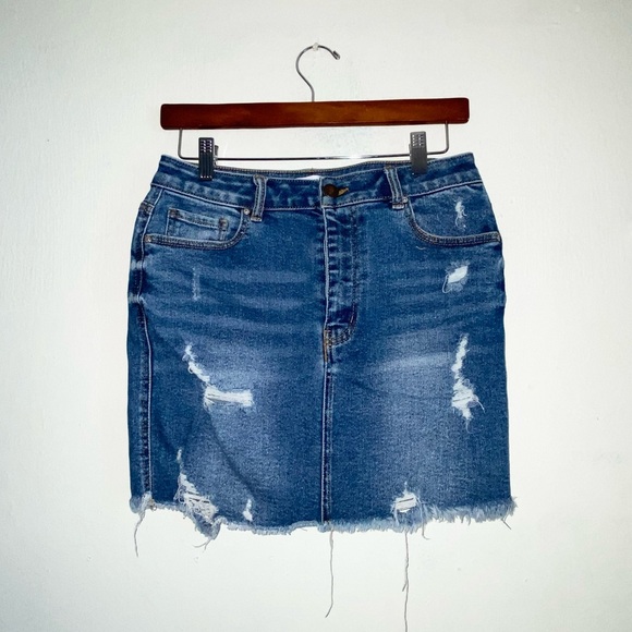 Wax Jean Dresses & Skirts - Wax Jean Denim Skirt!